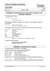 Frankosil TH610 - SDS